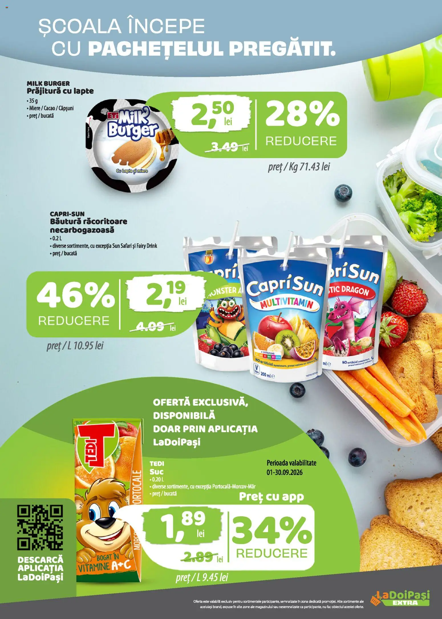 Previzualizarea de cataloage: LaDoiPași LaDoiPași Catalog extra valabil de la 01.09.2026