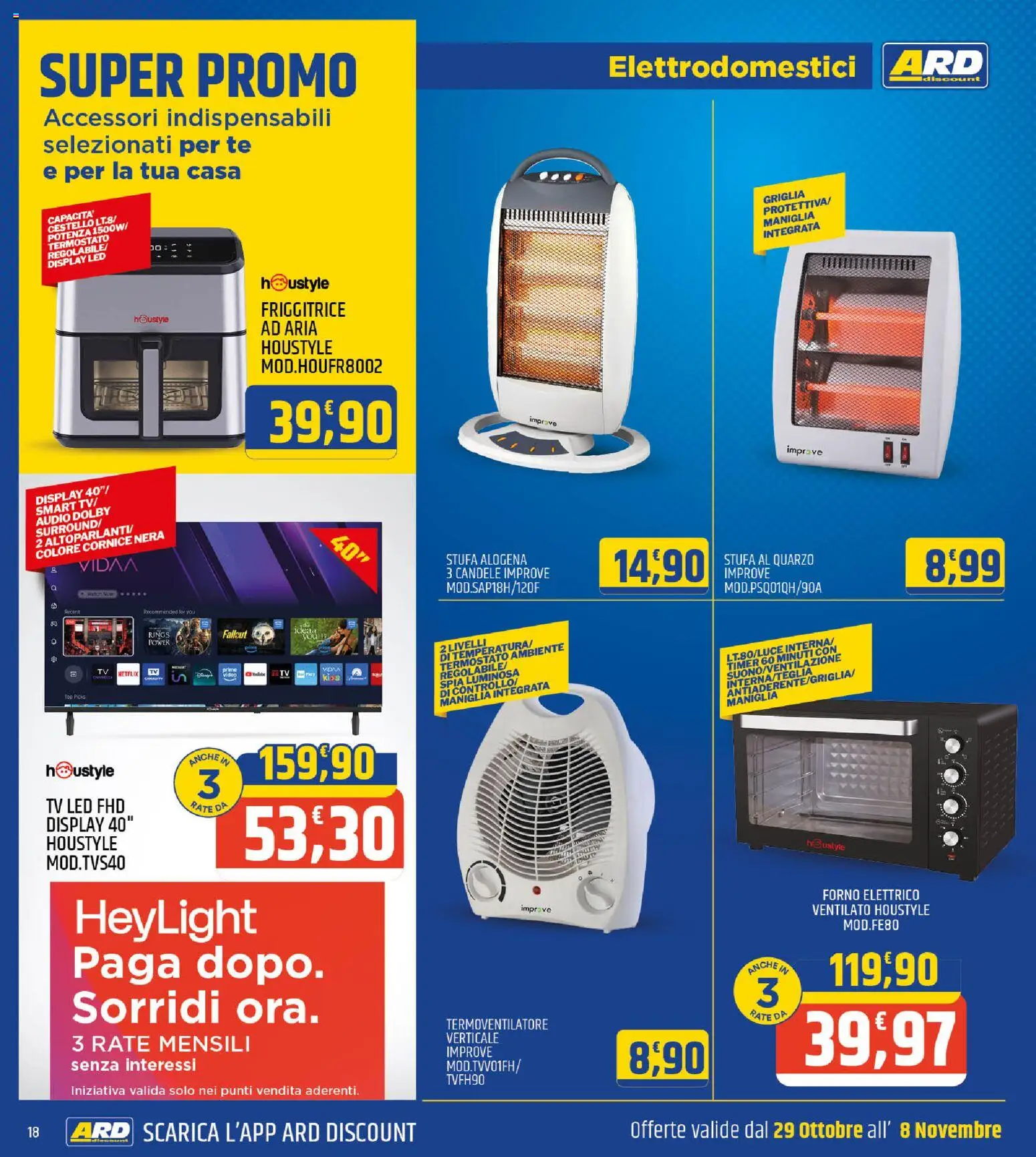 Anteprima dell'opuscolo ARD Discount volantino dal negozio ARD Discount valido da 29/10/2026