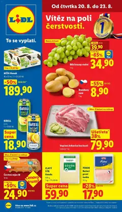 Náhled nabídky: Lidl Lidl aktuální leták platný od 20.08.2026