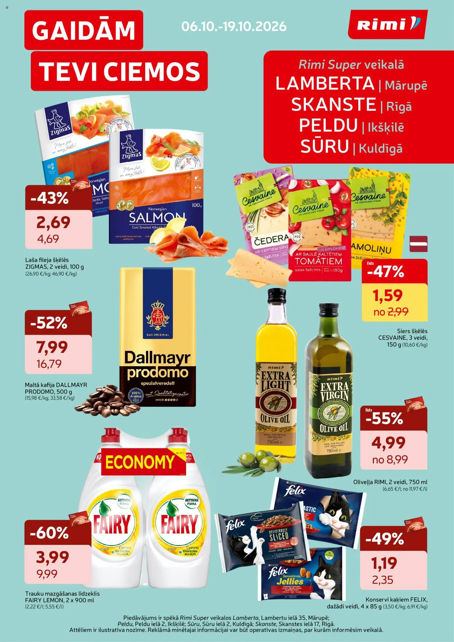 Skatīt Rimi akciju bukletu, derīgs no 06.10.2026.