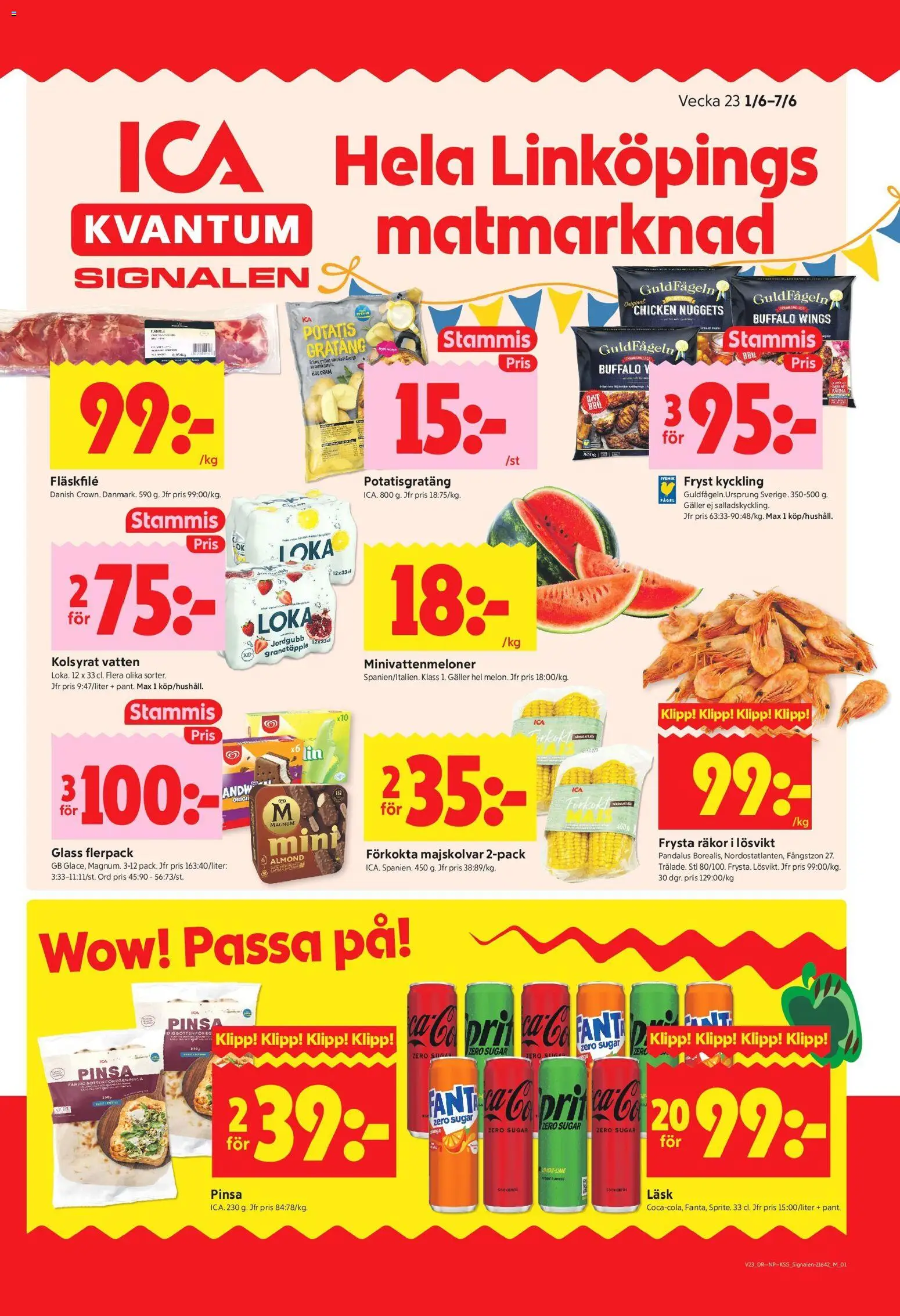 Förhandsgranska reklamblad Linköping från butik ICA Kvantum gäller från 01/06/2026