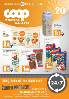 Náhľad COOP Jednota letáku platného od 01.10.2026