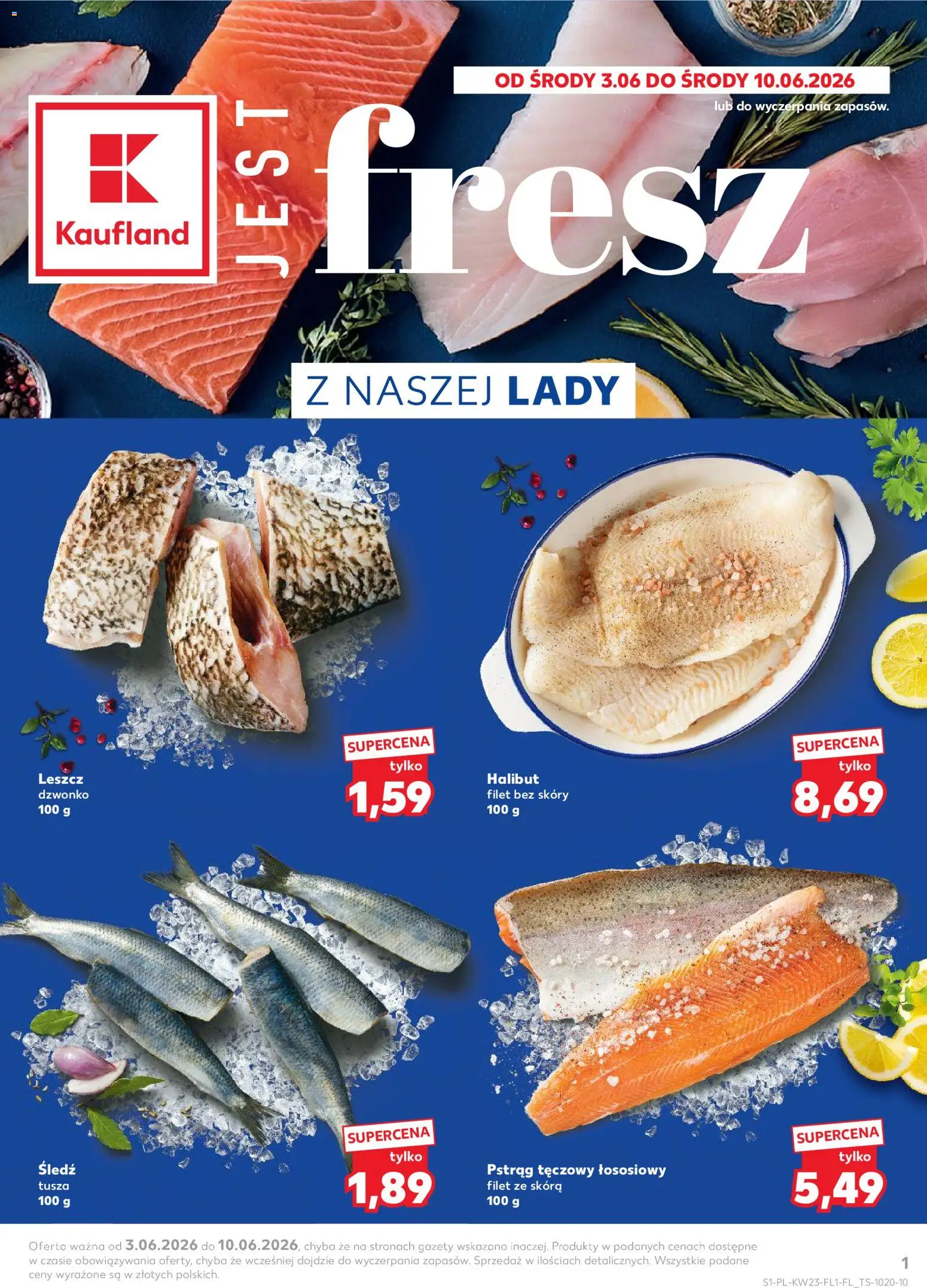 Náhled nabídky: Kaufland Polsko Kaufland Polsko leták - Jest fresz platný od 03.06.2026