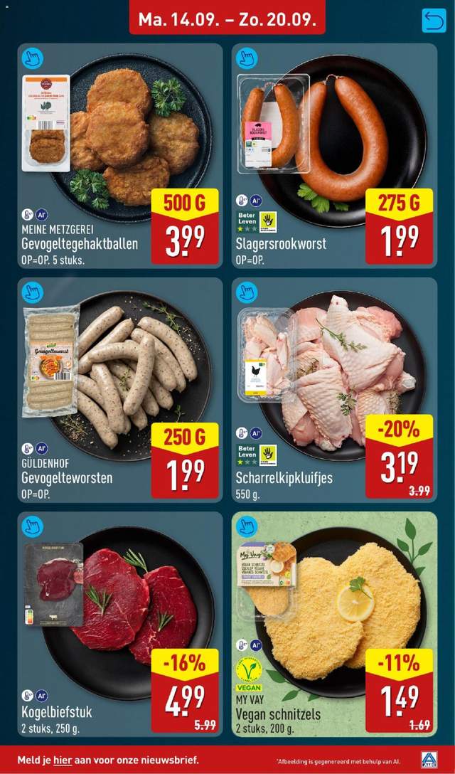 Nieuwe Aldi folder vanaf 14-09