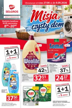 Pogląd gazetki "Selgros cash&carry gazetka - Sprzątanie" ze sklepu Selgros cash&carry ważnej od 27.08.2026