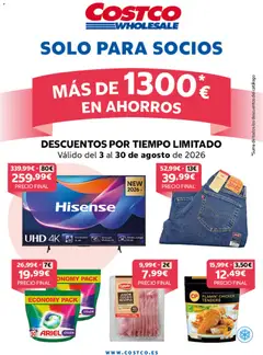 Vista previa del folleto de la tienda Costco válido desde el 03/08/2026 