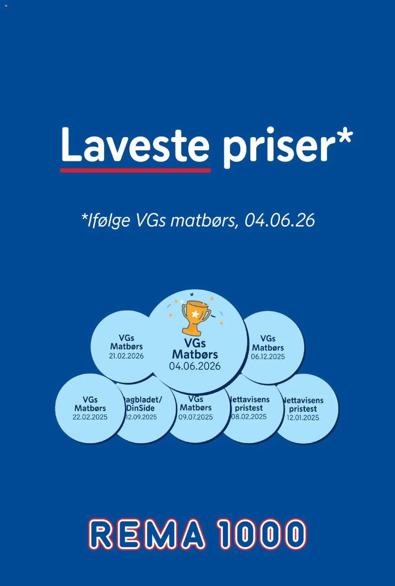 Forhåndsvis Rema 1000 kundeavis fra butikk Rema 1000 gyldig fra 15/06/2026