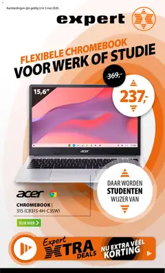 Voorbeeld van Expert folder van winkel Expert geldig vanaf 27-04-2026