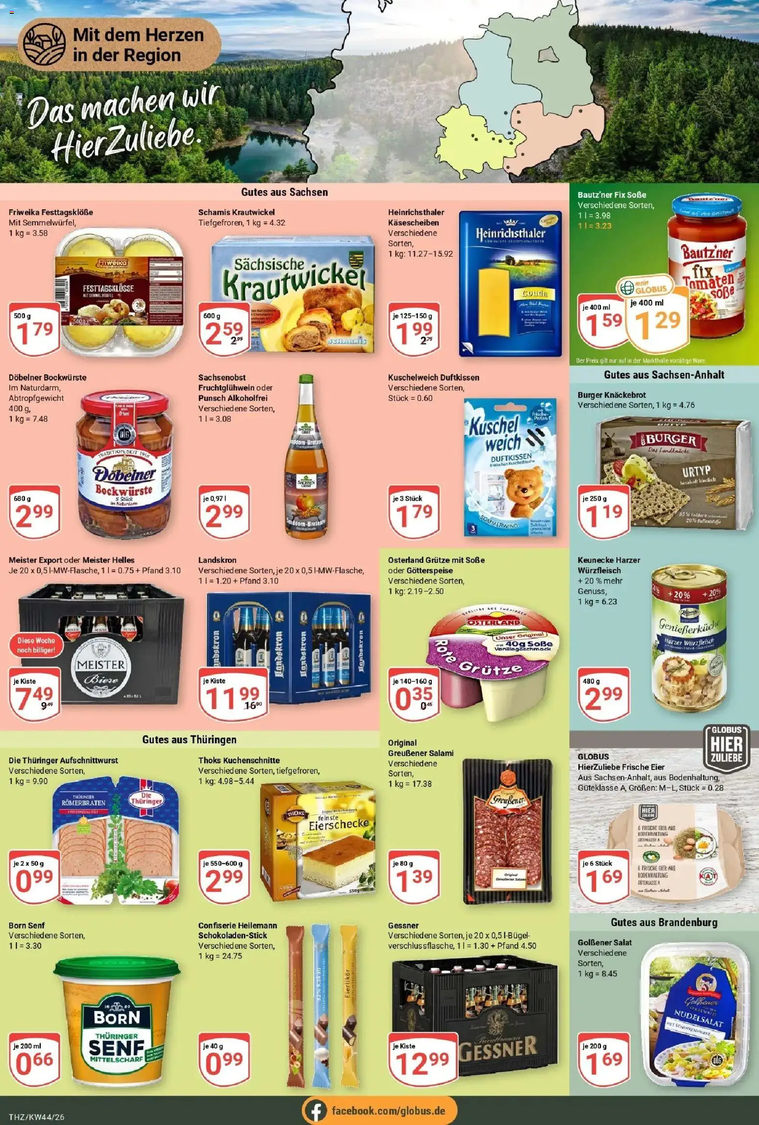Vorschau von dem Prospekt des Geschäftes Globus, gültig ab dem 26.10.2026