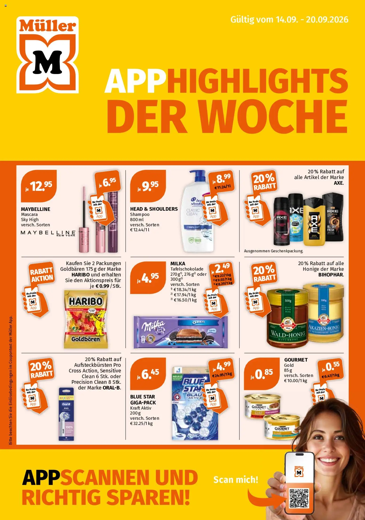 Vorschau der Angebote: Müller Müller Flugblatt gültig ab 14.09.2026