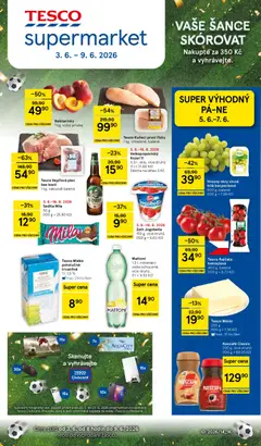 Náhled nabídky: Tesco Tesco leták - Supermarket platný od 03.06.2026