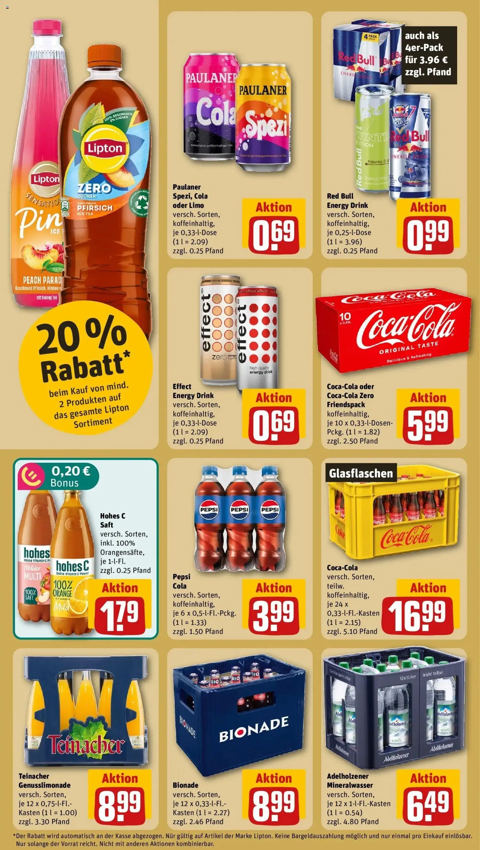 Vorschau von dem Prospekt des Geschäftes Rewe, gültig ab dem 19.10.2026