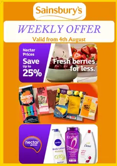 Preview of Sainsbury's Sainsbury's - Offers valid from 04/08/2026