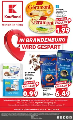 Vorschau von dem Prospekt des Geschäftes Kaufland, gültig ab dem 07.05.2026