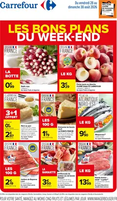 Prévisualisation de Carrefour les bons plans du week-end du magasin Carrefour formulaire valide 28/08/2026