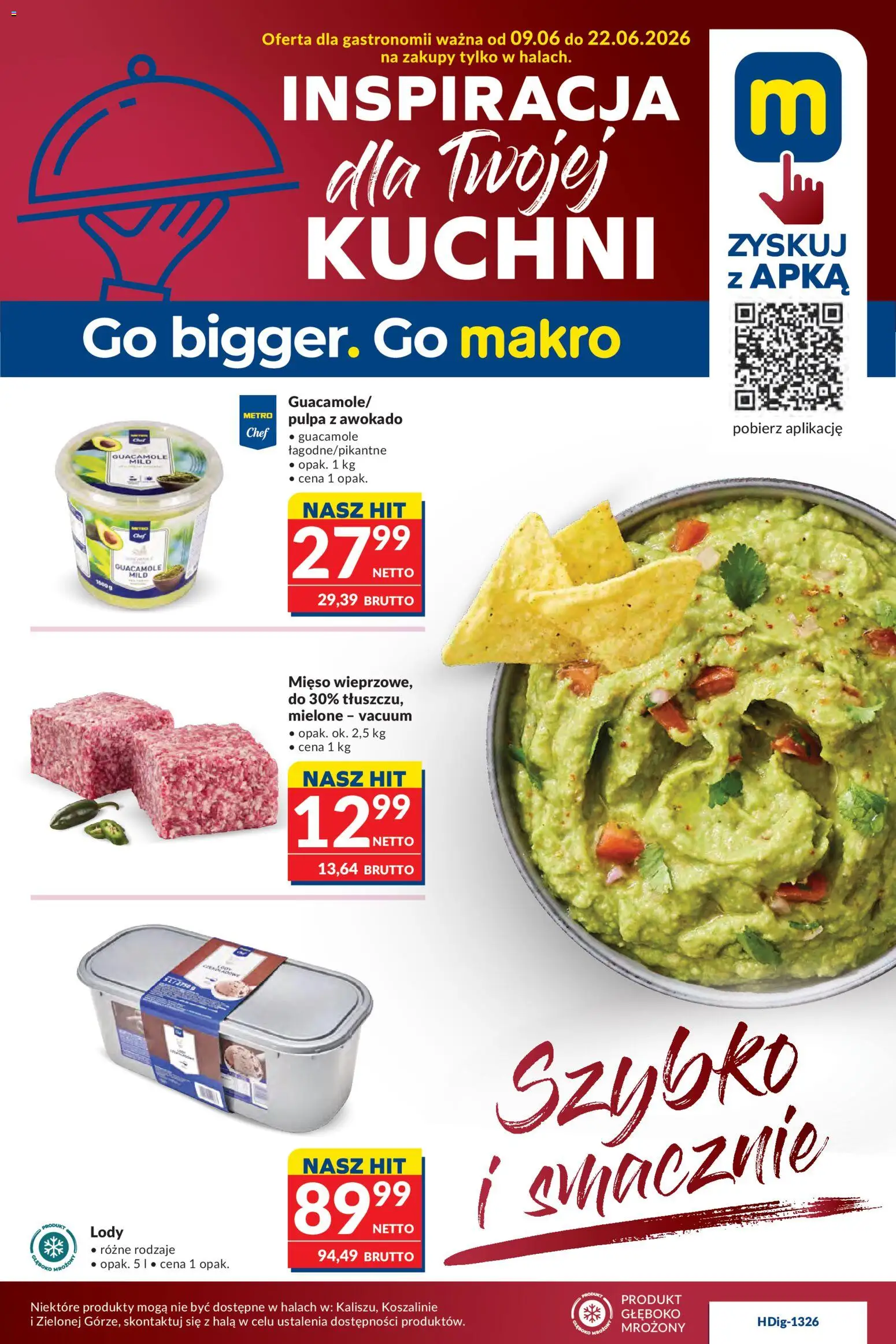Pogląd gazetki "Makro gazetka - Oferta dla gastronomii" ze sklepu Makro ważnej od 09.06.2026