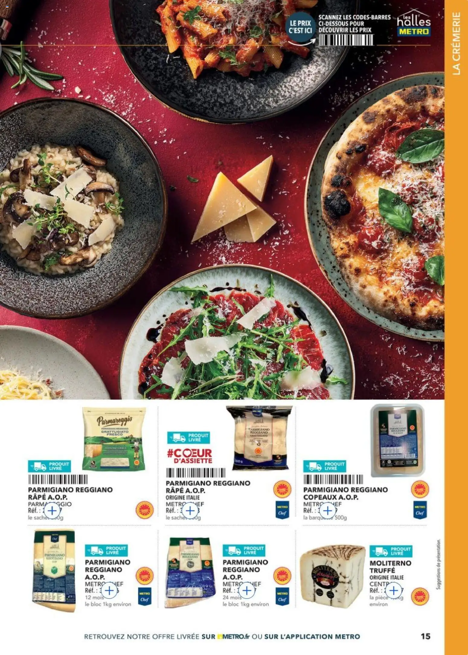 Prévisualisation de METRO - Guide Italie du magasin METRO formulaire valide 28/05/2026 - Livre, Mètre, Parmigiano Reggiano, Râpe