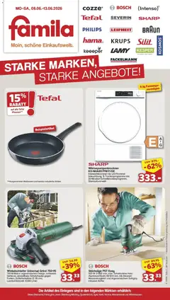 Vorschau von dem Prospekt des Geschäftes Famila Nordwest, gültig ab dem 08.06.2026