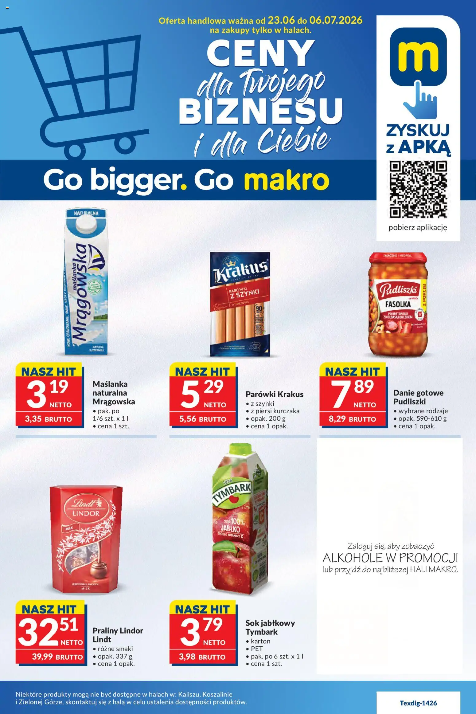 Pogląd gazetki "Makro gazetka" ze sklepu Makro ważnej od 23.06.2026