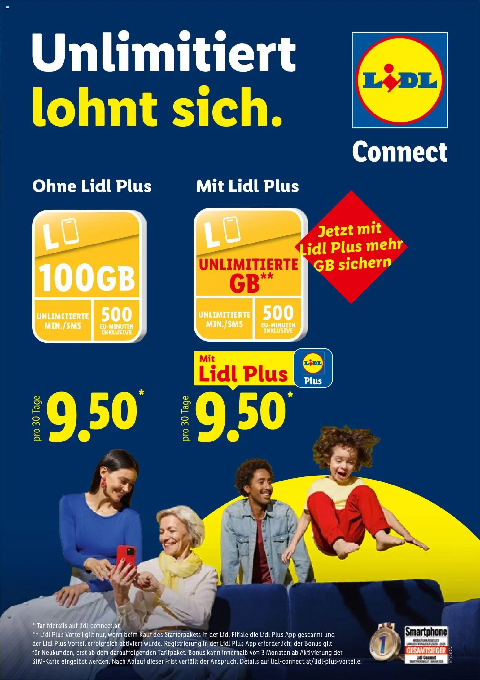 Vorschau der Angebote: Lidl Lidl Connect gültig ab 03.09.2026 - Smartphone