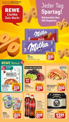 Vorschau von dem Prospekt des Geschäftes Rewe, gültig ab dem 17.08.2026