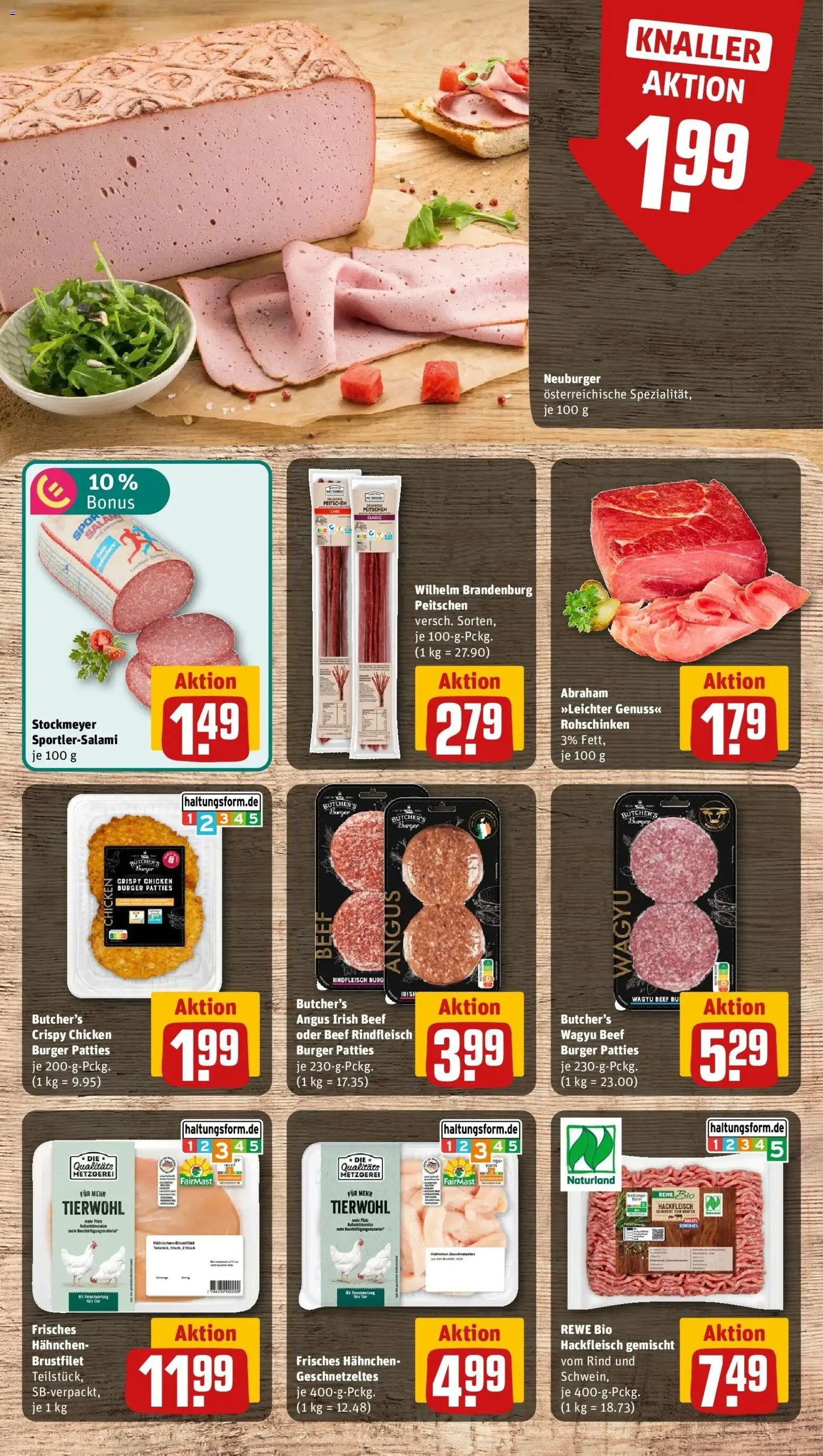 Vorschau von dem Prospekt des Geschäftes Rewe, gültig ab dem 26.10.2026