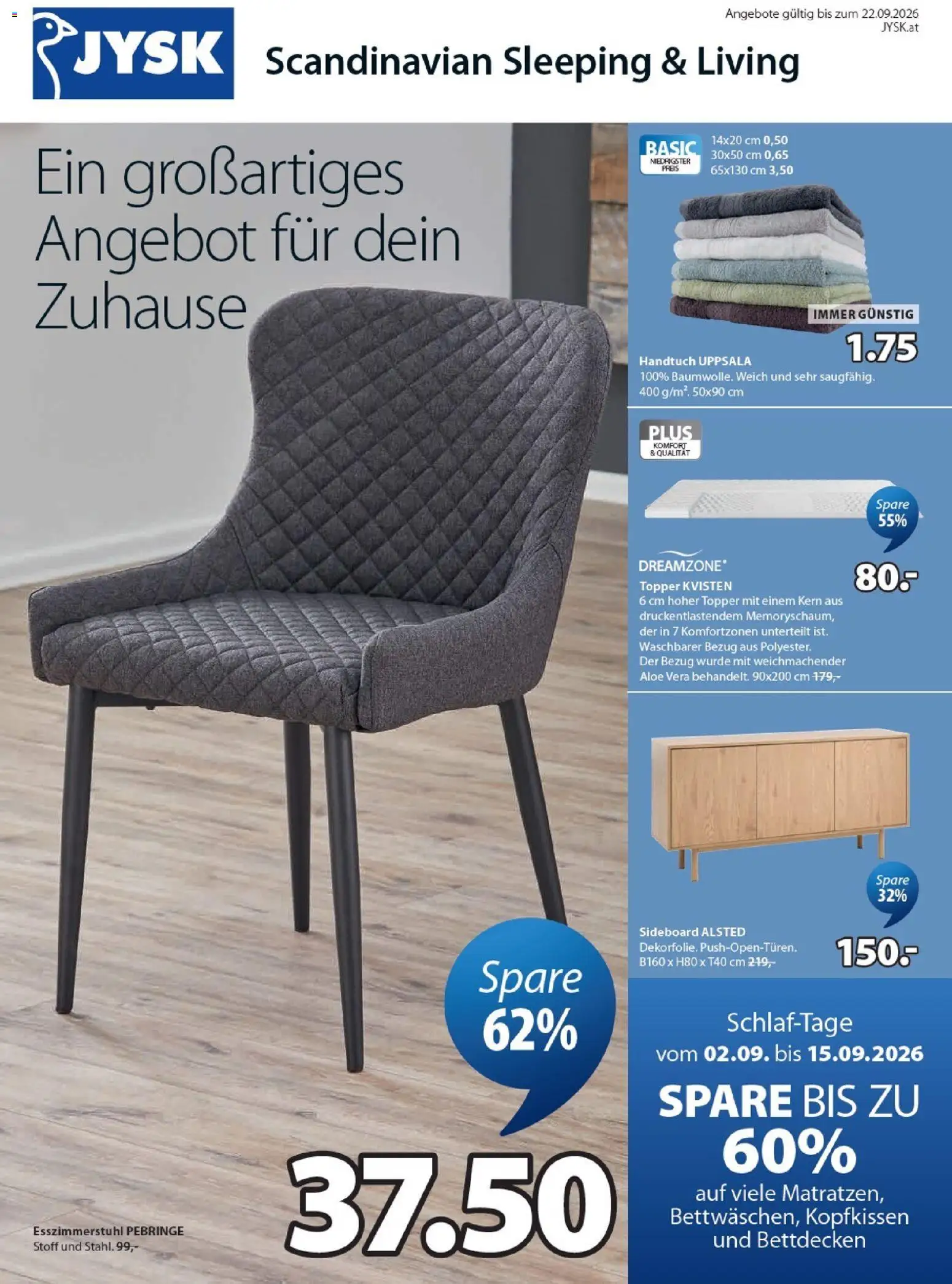 Vorschau der Angebote: JYSK JYSK Prospekt aktuell gültig ab 02.09.2026