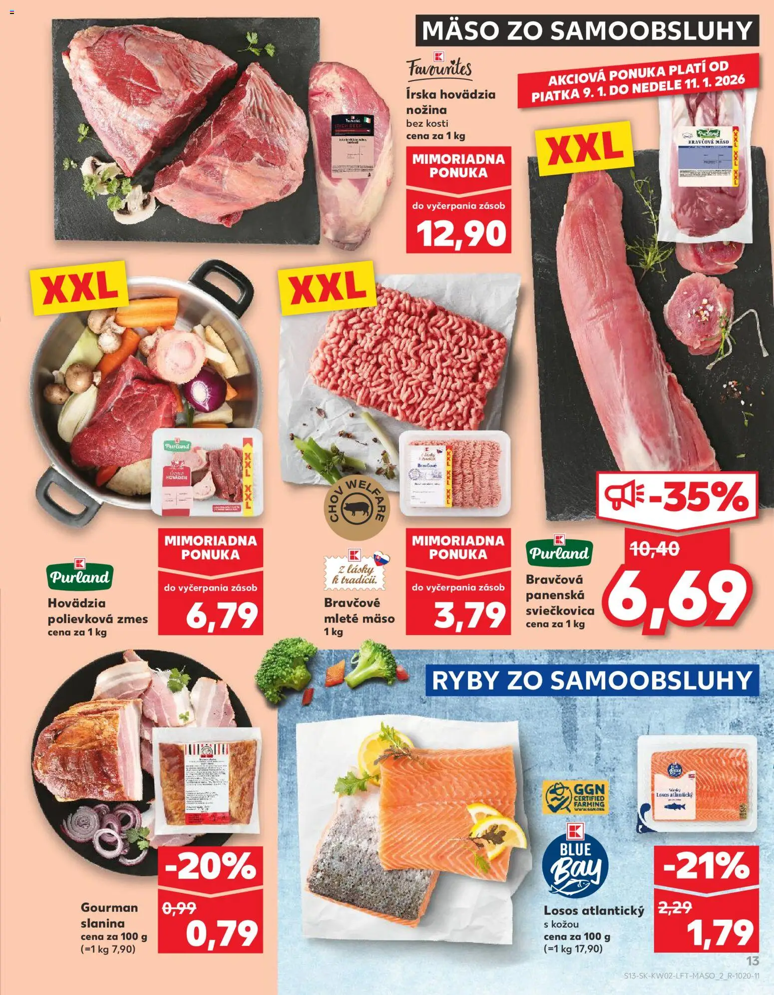 Náhľad Kaufland letáku platného od 08.01.2026