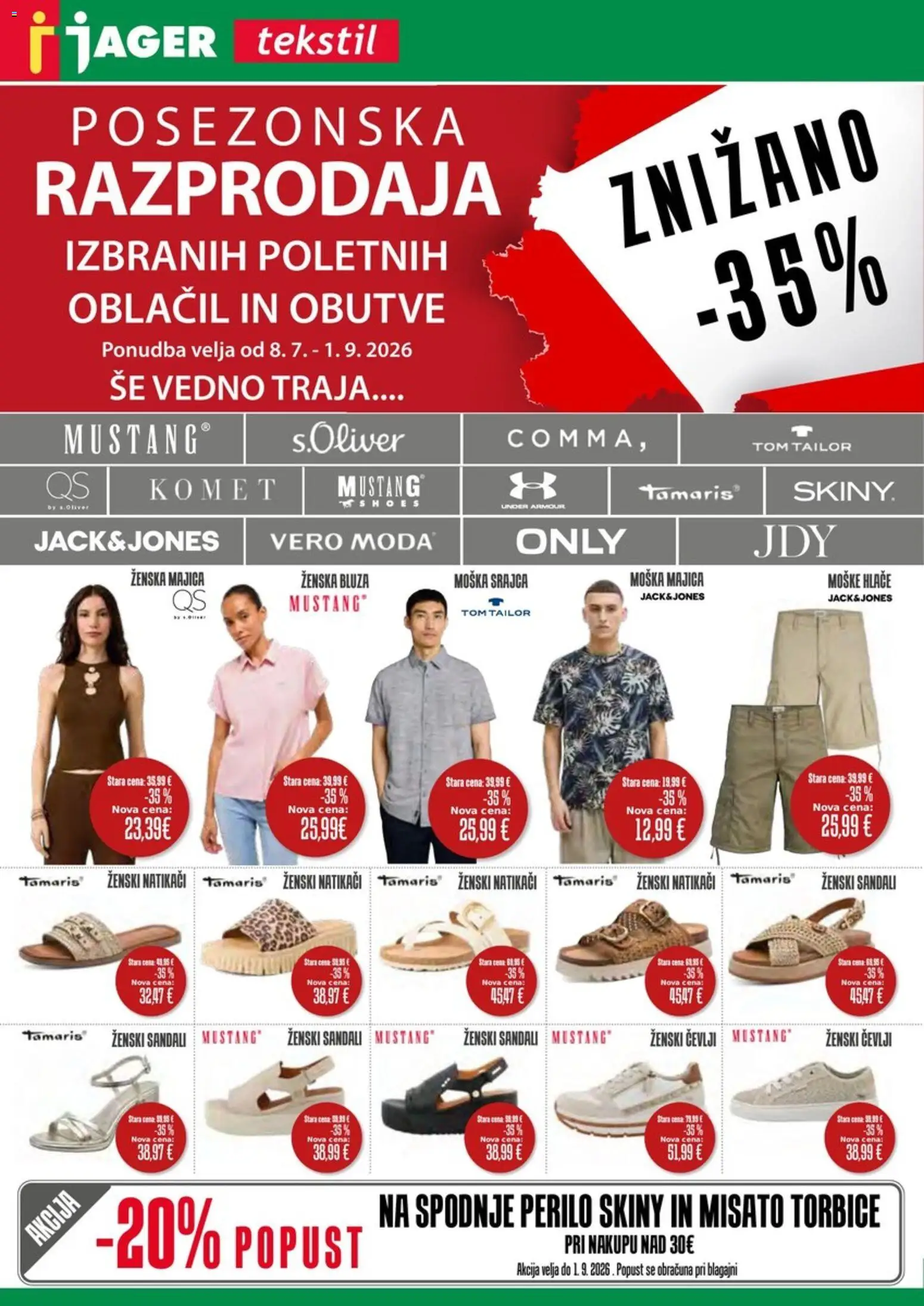 Predogled kataloga iz trgovine Jager veljaven od 26.08.2026