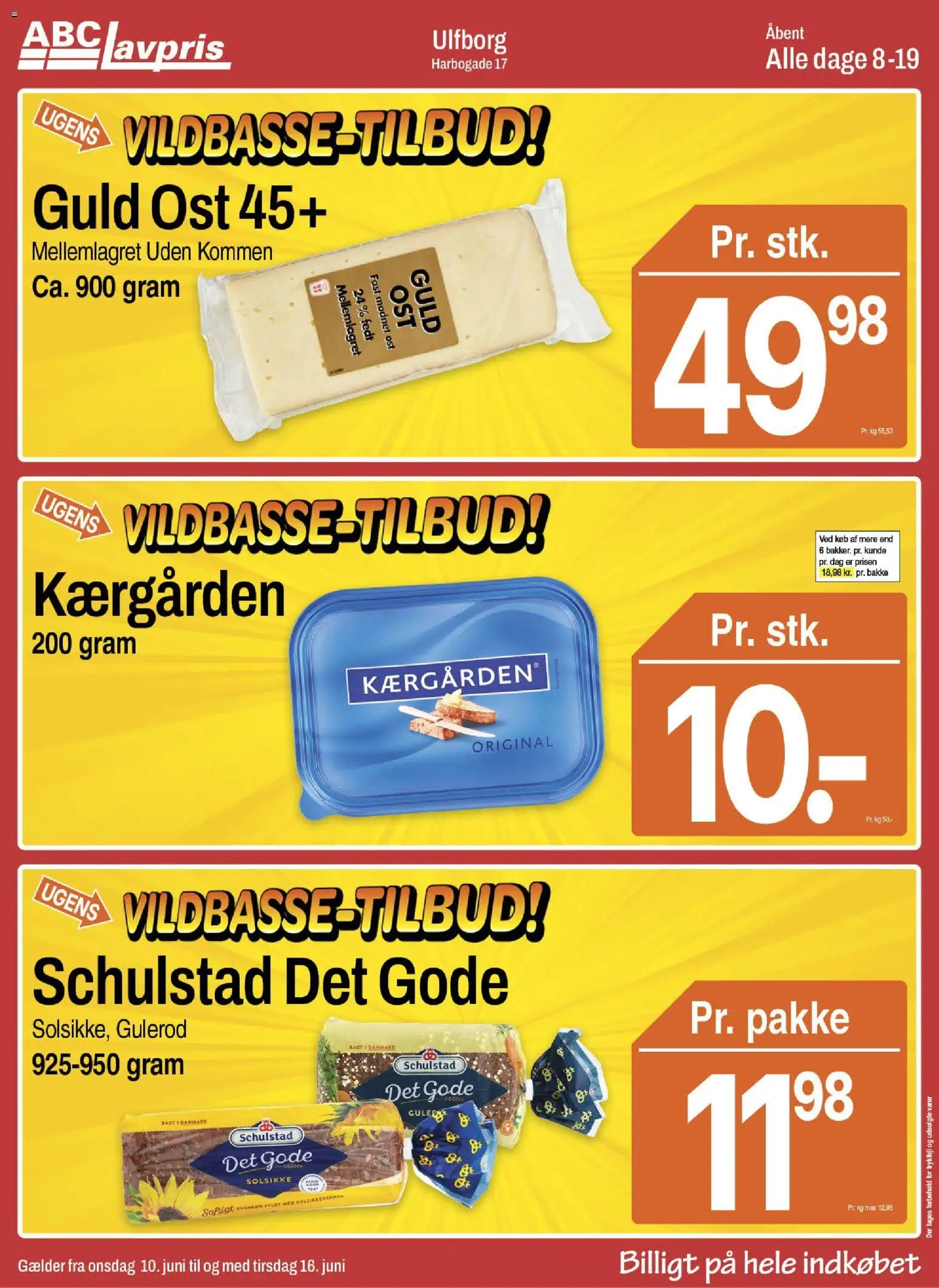 Eksempel på tilbudsavis Abc Lavpris - Ulfborg fra butik Abc Lavpris gyldig fra 10/06/2026