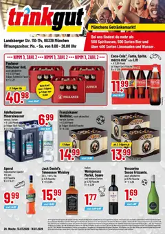 Vorschau von dem Prospekt des Geschäftes Trinkgut, gültig ab dem 13.07.2026