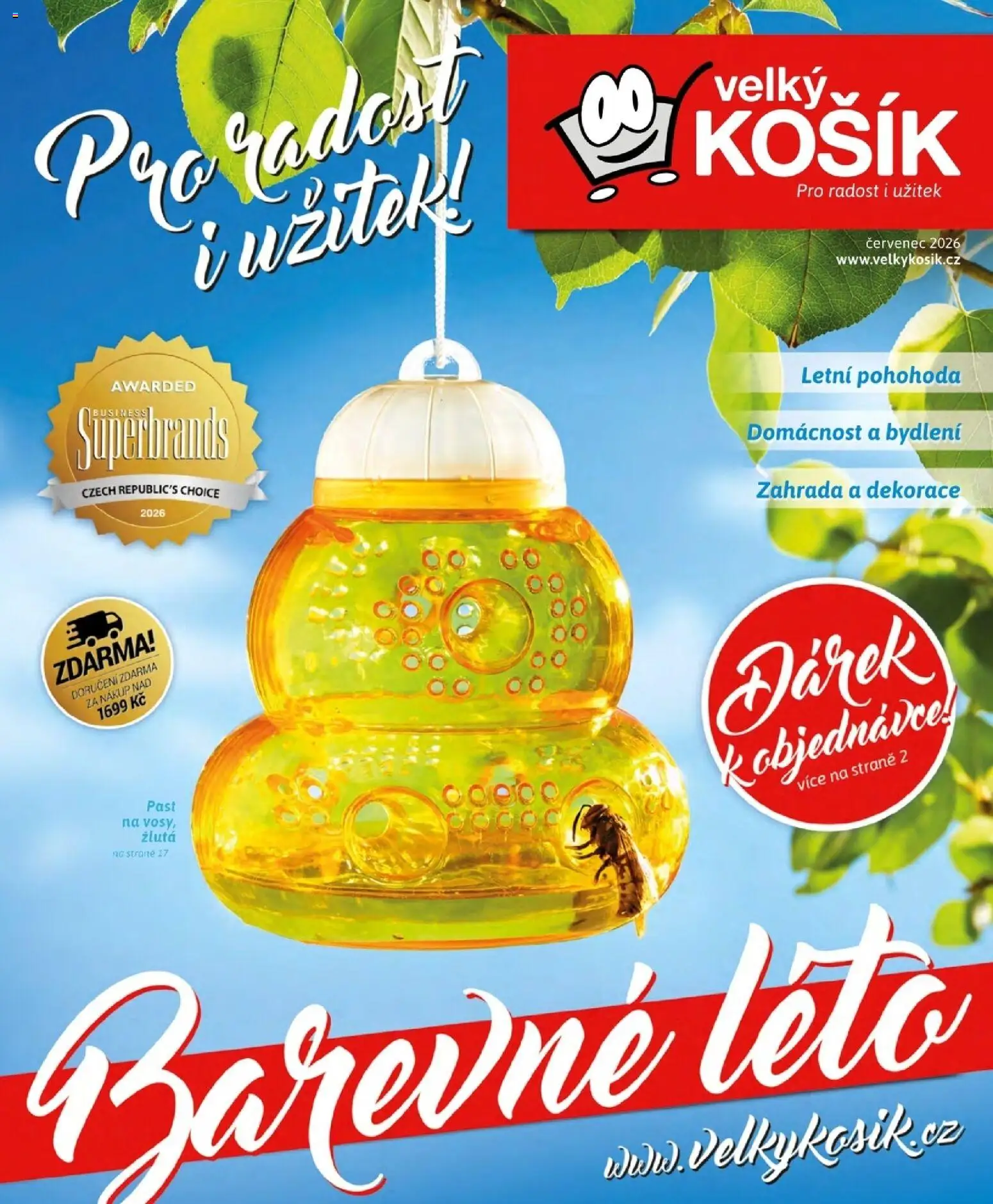 Náhled nabídky: Velký Košík Velký Košík katalog červenec 2026 platný od 01.07.2026 - Košík, Zahrada, Dekorace