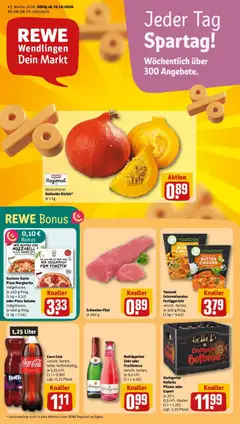 Vorschau von dem Prospekt des Geschäftes Rewe, gültig ab dem 19.10.2026