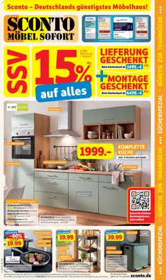 Vorschau von dem Prospekt des Geschäftes Sconto, gültig ab dem 16.09.2026