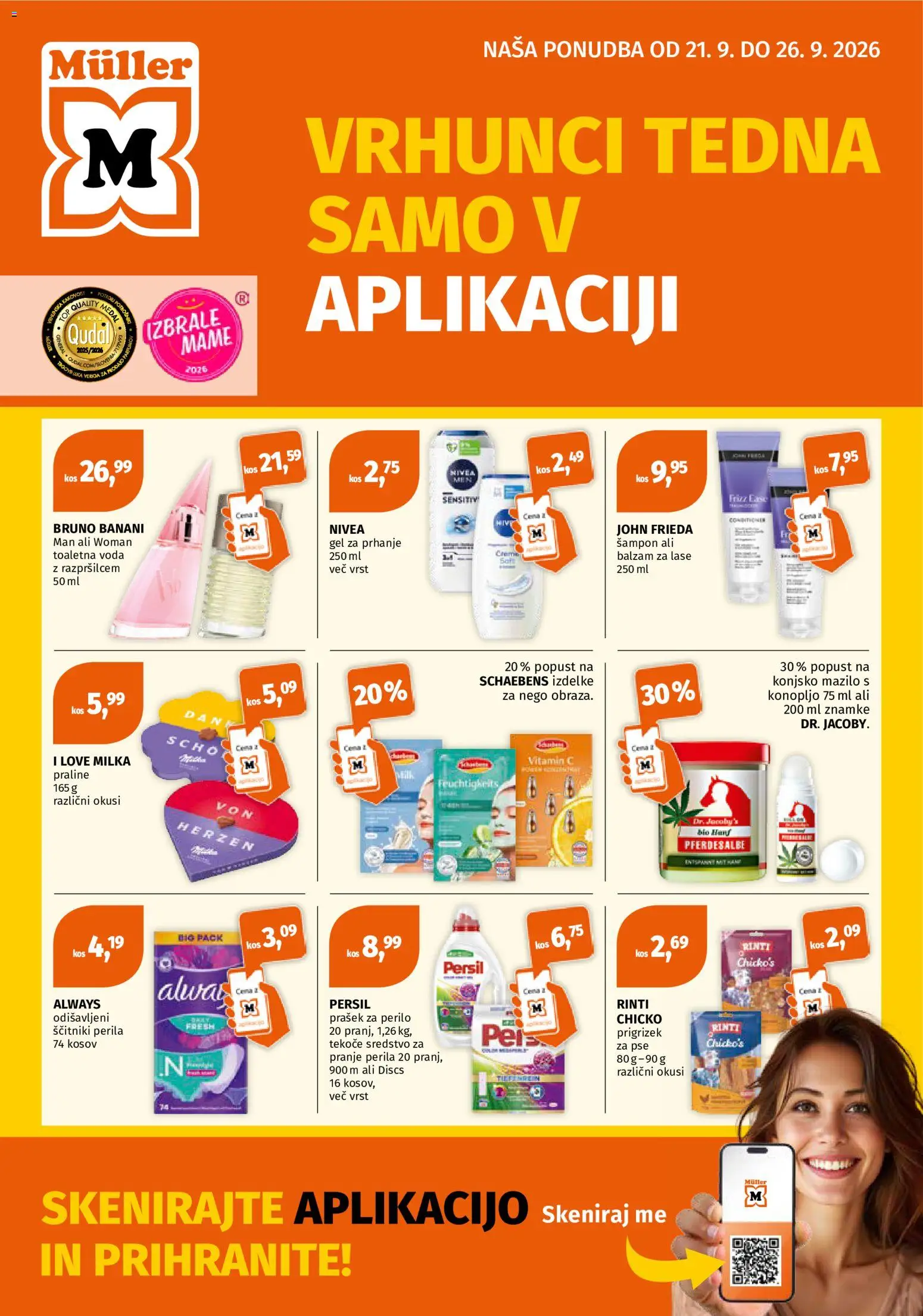 Predogled kataloga iz trgovine Müller veljaven od 21.09.2026