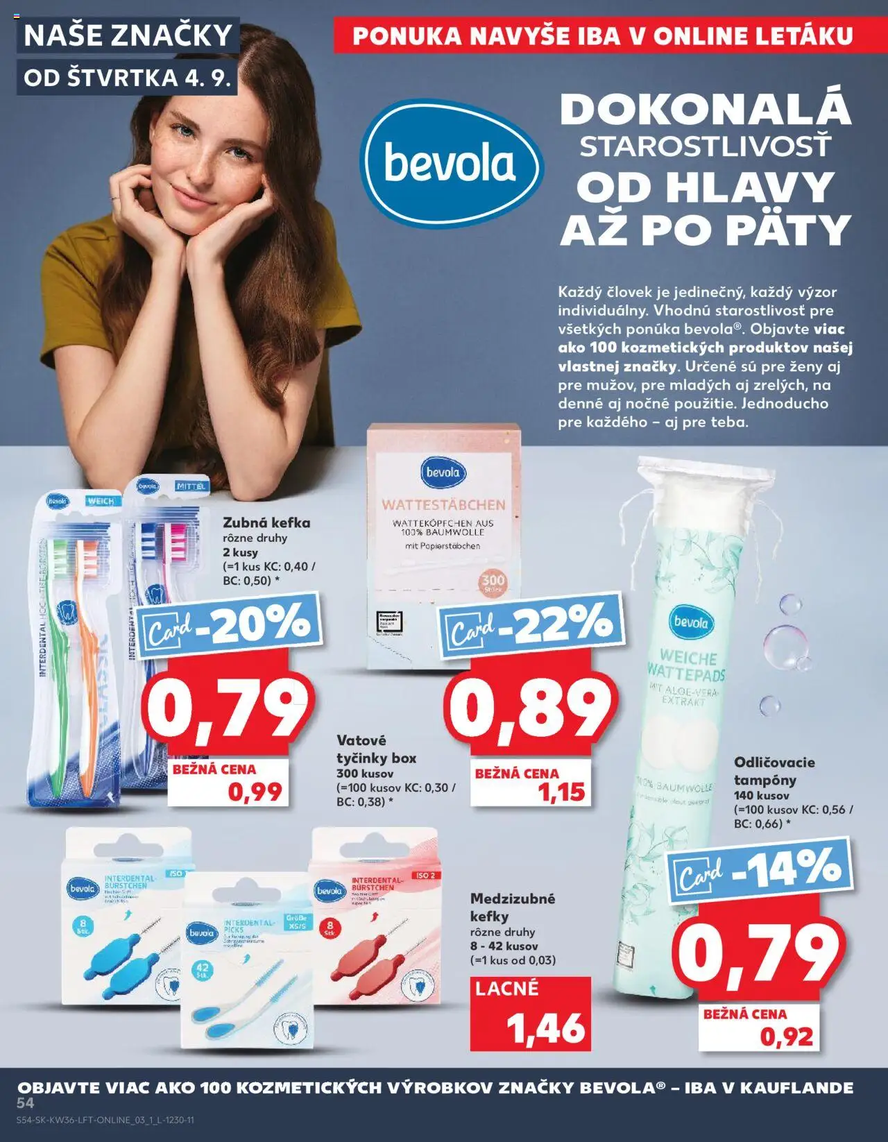 Náhľad Kaufland letáku platného od 04.09.2025 - Zubná kefka