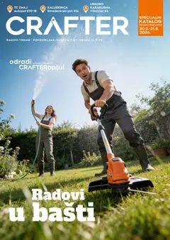 Pregled Crafter kataloga - važi od 20.03.2026