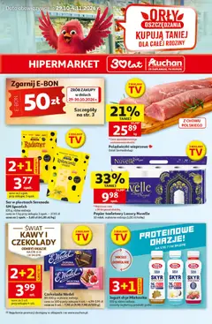 Pogląd gazetki "Auchan gazetka - Hipermarket" ze sklepu Auchan ważnej od 29.10.2026