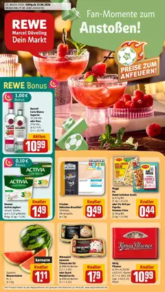 Vorschau von dem Prospekt des Geschäftes Rewe, gültig ab dem 14.06.2026