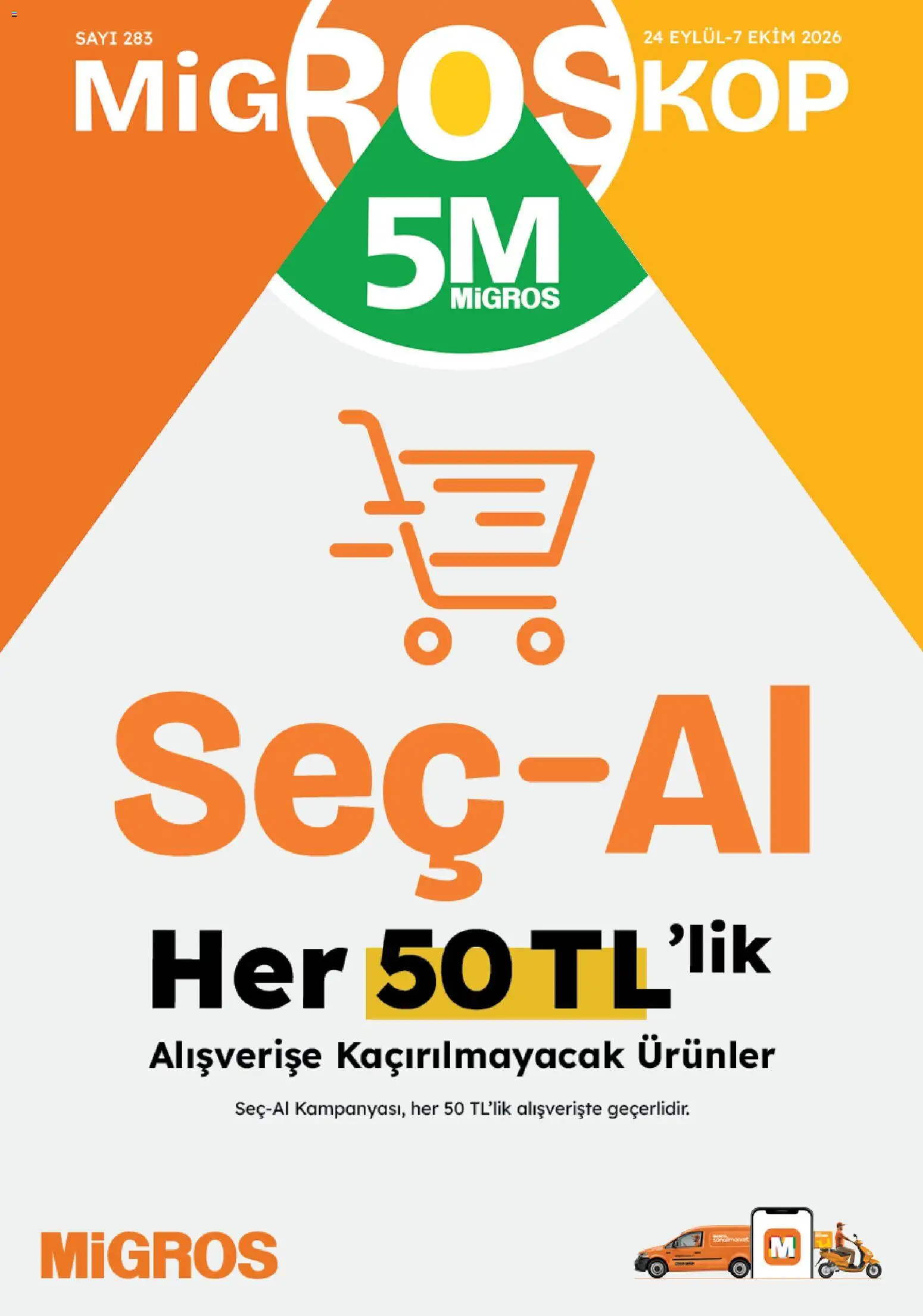 Migros Migros Katalog - 5M Migroskop Dijital 05.10.2026 - Broşürünün önizlemesi