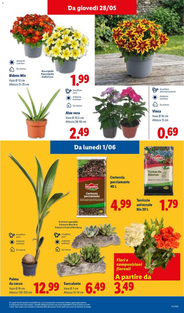 Nuovo volantino Lidl dal 28/05