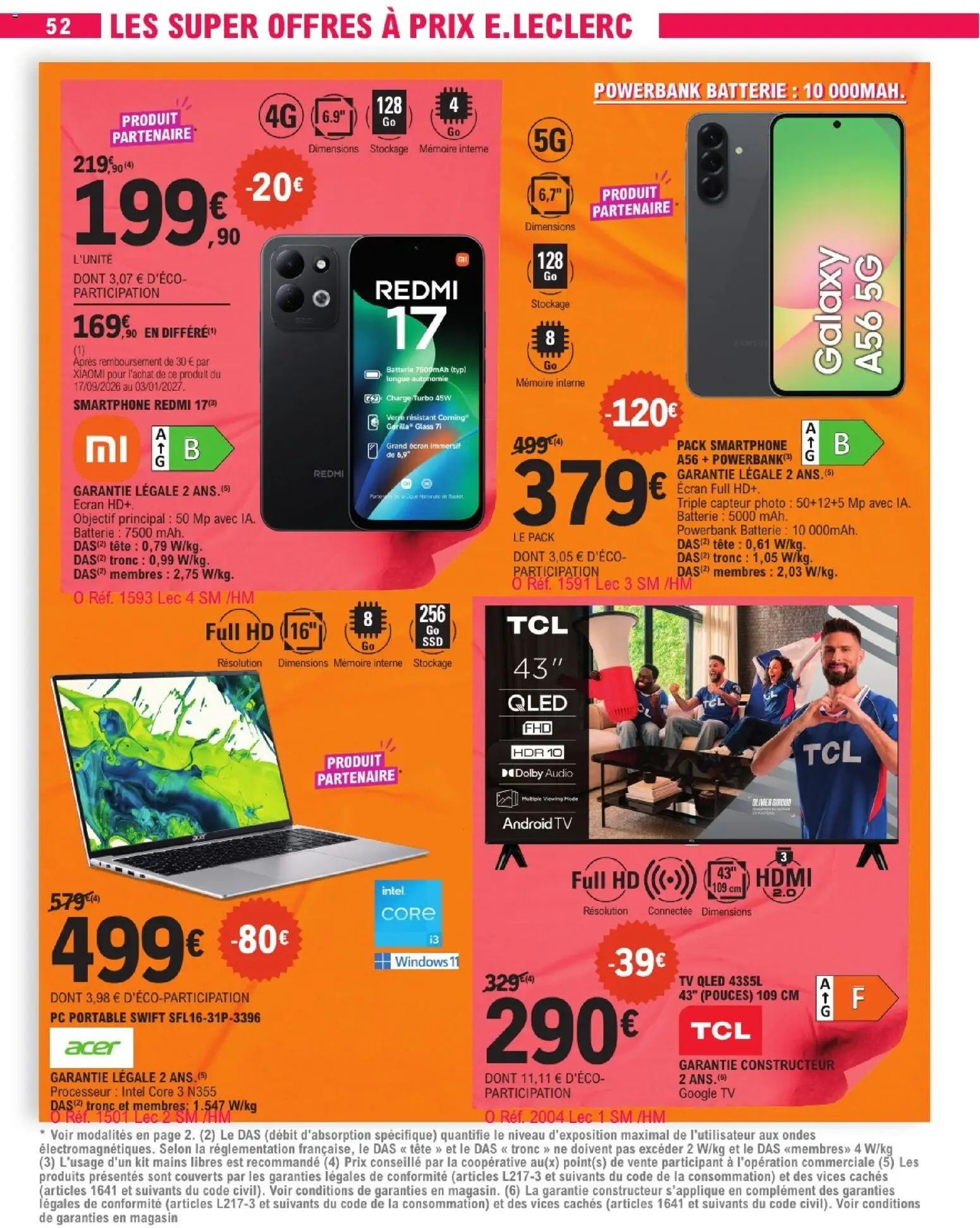 Prévisualisation de E.Leclerc catalogue du magasin E.Leclerc formulaire valide 27/10/2026
