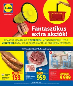 Lidl - Lidl Debrecen, Veszprém megtekintése, amely érvényes 2026.10.08.-től