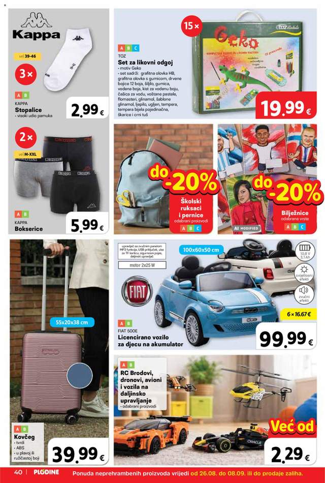 Novi Plodine katalog od 26.08.
