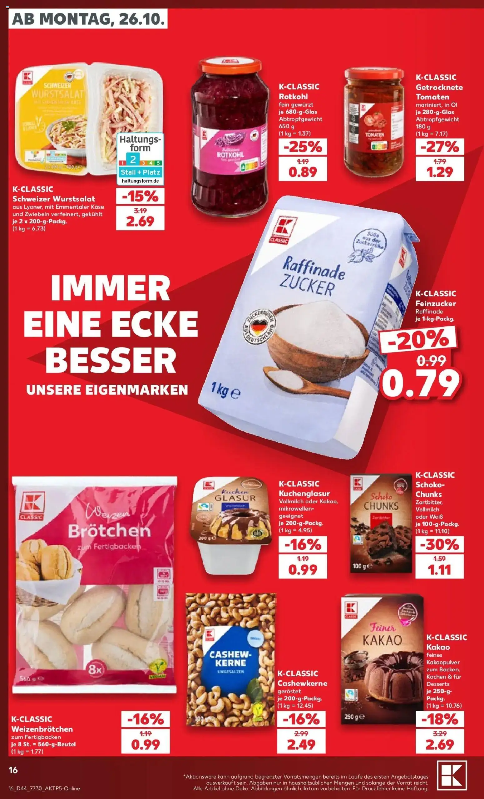 Vorschau von dem Prospekt des Geschäftes Kaufland, gültig ab dem 26.10.2026