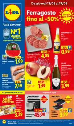 Anteprima dell'opuscolo Lidl volantino dal negozio Lidl valido da 13/08/2026