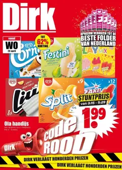 Voorbeeld van Dirk Folder / Publicité van winkel Dirk geldig vanaf 29/04/2026