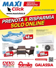Anteprima dell'opuscolo Famila volantino Maxi Click dal negozio Famila valido da 02/05/2026