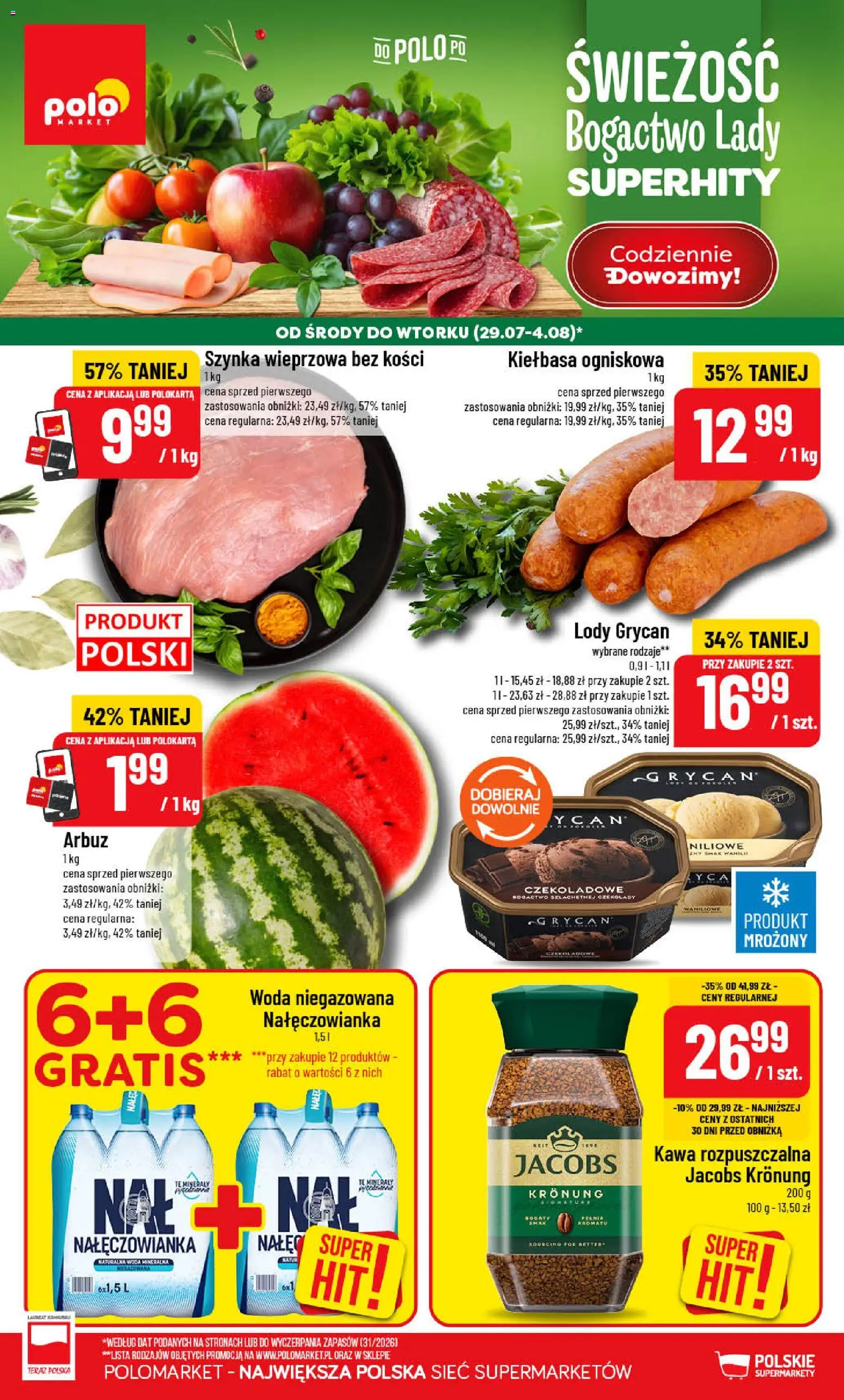 Pogląd gazetki "POLOmarket gazetka" ze sklepu POLOmarket ważnej od 29.07.2026