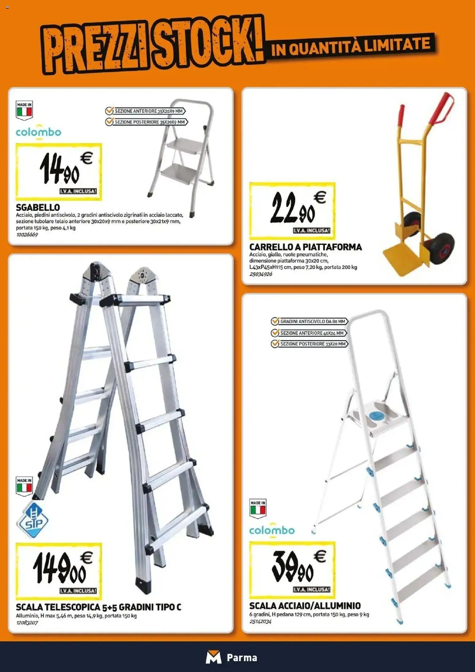 Anteprima dell'opuscolo TECNOMAT catalogo Parma dal negozio TECNOMAT valido da 29/10/2026